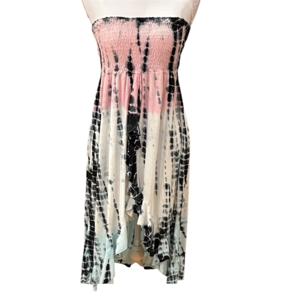 NWOT Raviya  Tie-Dye Strapless Dress